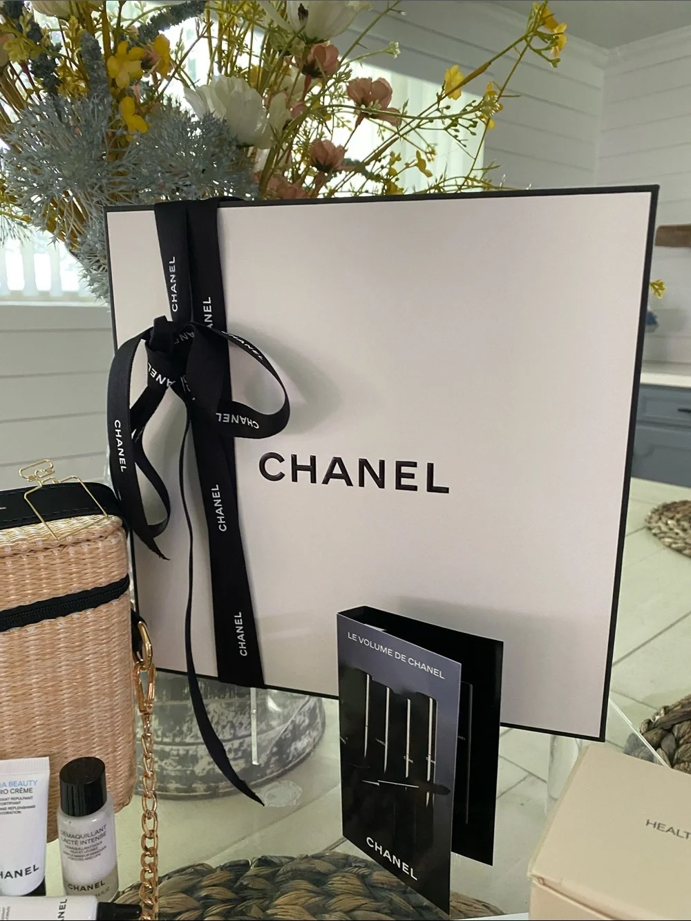 Chanel Limited Edition Les Beiges Essentials Summer Pouch
